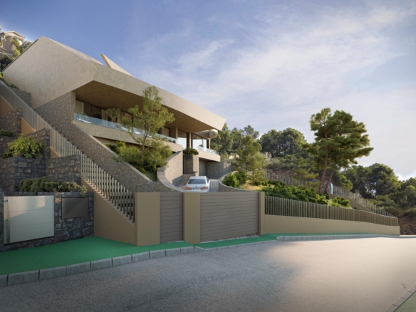 Contemporary Luxury Villa for Sale in Altea Hills with Panoramic Sea Views
