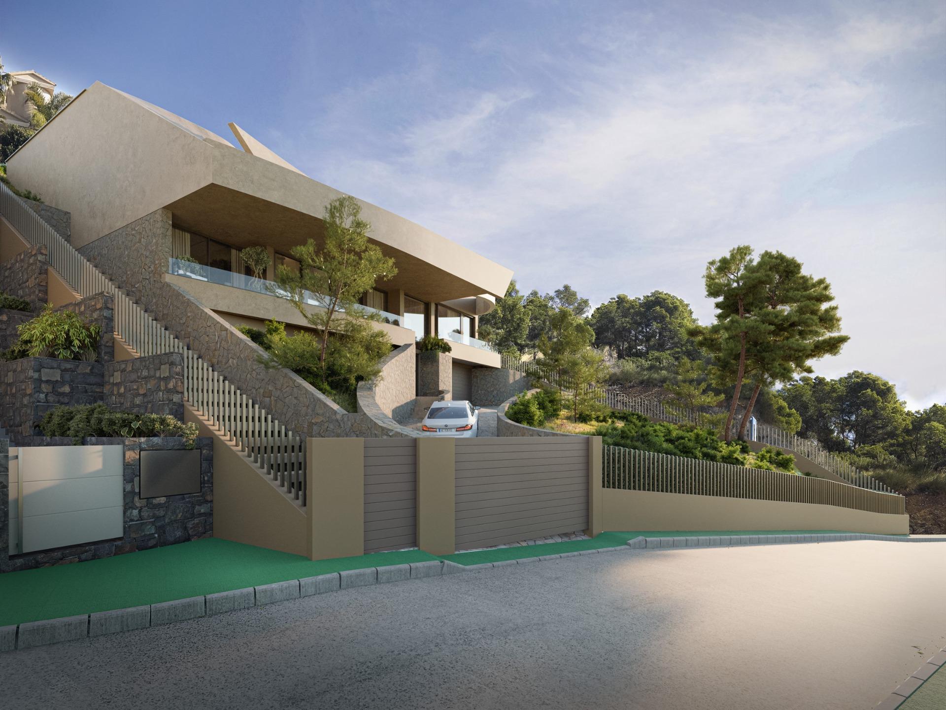 Contemporary Luxury Villa for Sale in Altea Hills with Panoramic Sea Views