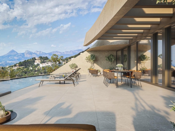 Contemporary Luxury Villa for Sale in Altea Hills with Panoramic Sea Views