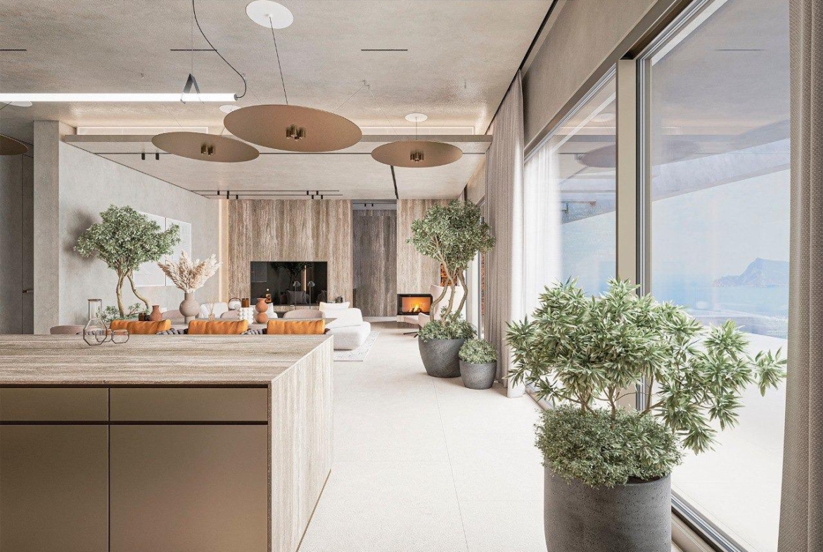 Contemporary Luxury Villa for Sale in Altea Hills with Panoramic Sea Views