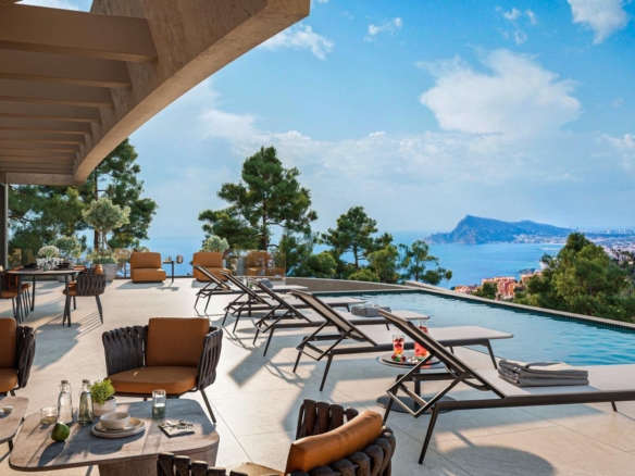 Contemporary Luxury Villa for Sale in Altea Hills with Panoramic Sea Views