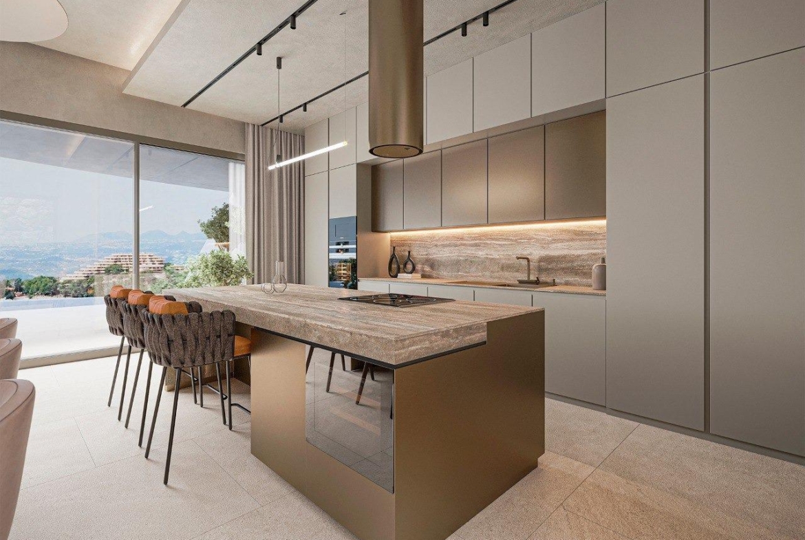 Contemporary Luxury Villa for Sale in Altea Hills with Panoramic Sea Views