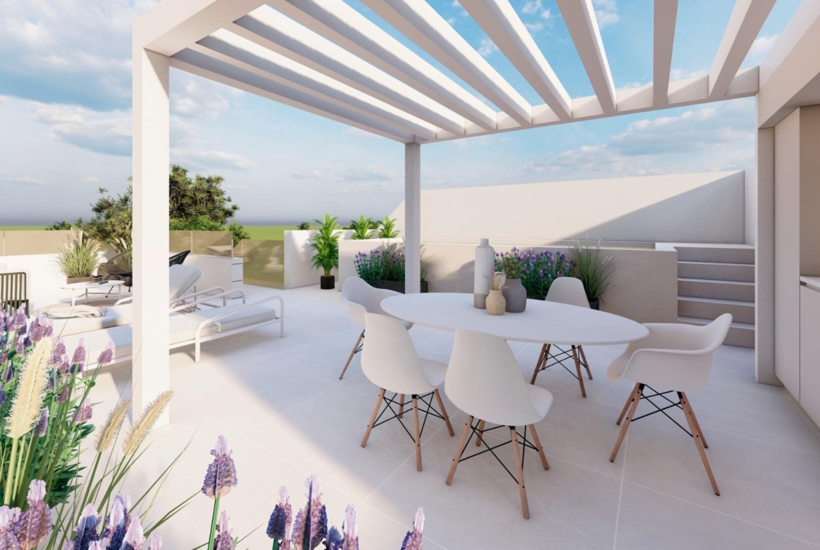 New Build Ground Floor Apartment with Private Pool for Sale in Pilar de la Horadada