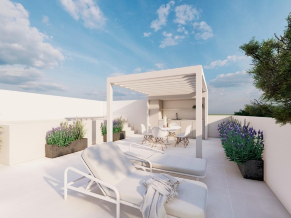 New Build Ground Floor Apartment with Private Pool for Sale in Pilar de la Horadada