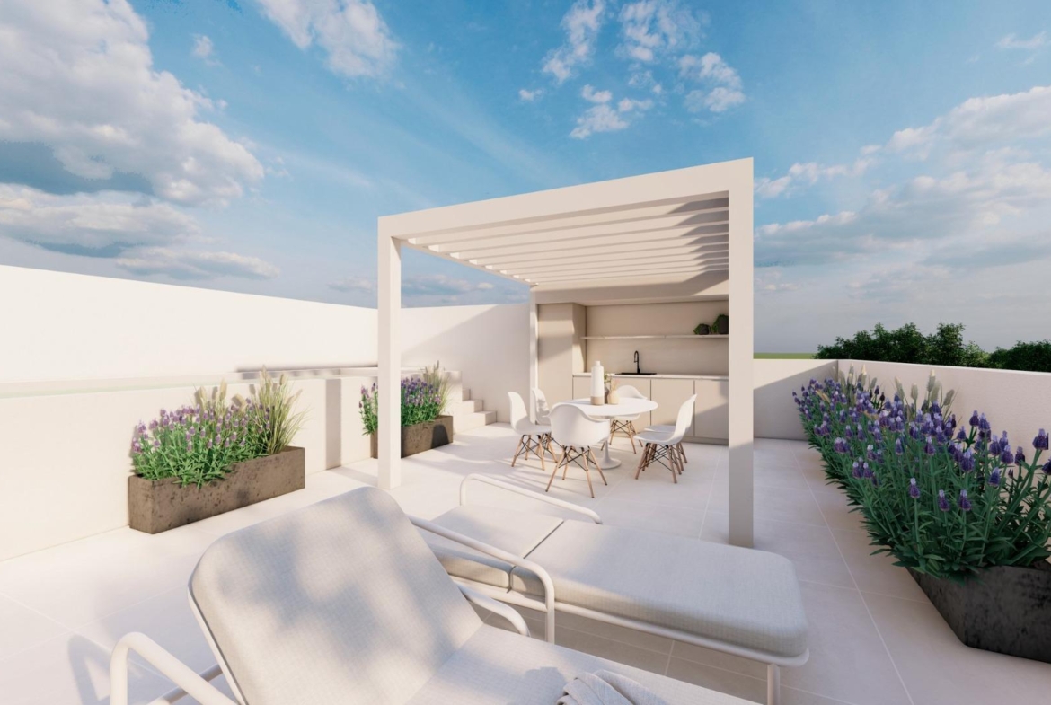 New Build Ground Floor Apartment with Private Pool for Sale in Pilar de la Horadada