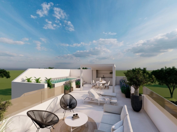 New Build Ground Floor Apartment with Private Pool for Sale in Pilar de la Horadada