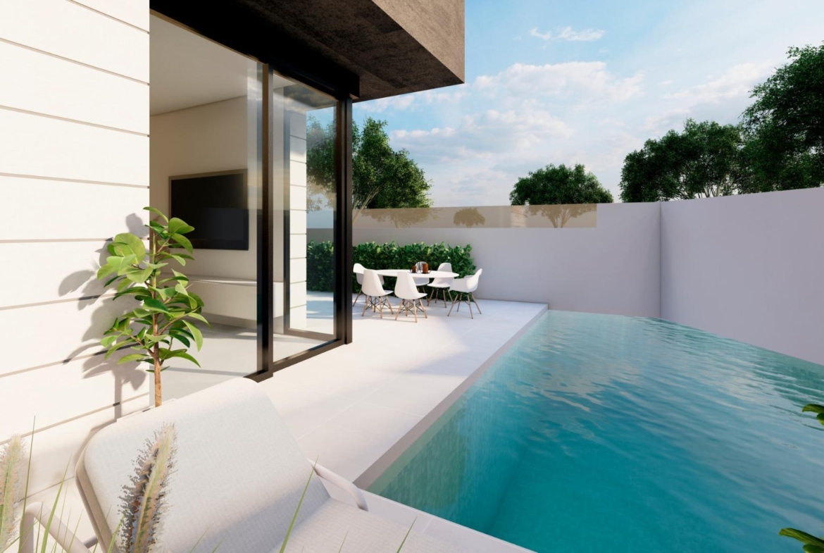 New Build Top Floor Apartment with Private Solarium and Pool for Sale in Pilar de la Horadada