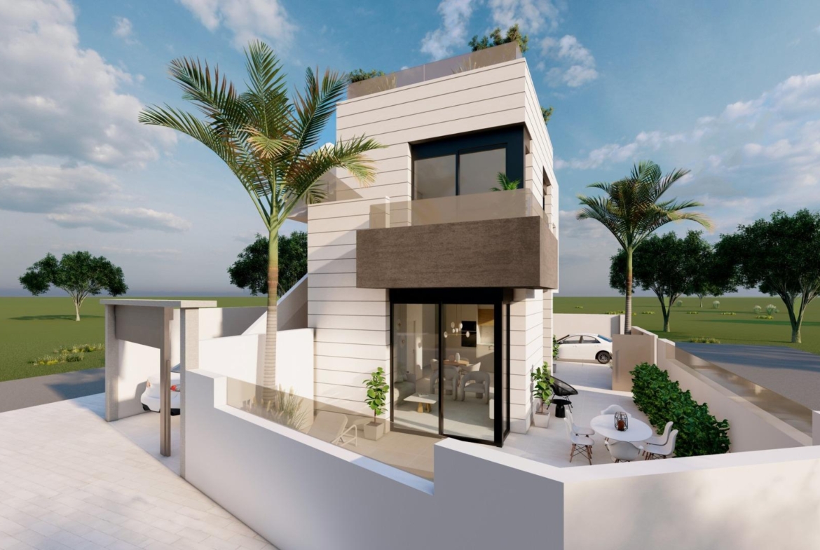 New Build Top Floor Apartment with Private Solarium and Pool for Sale in Pilar de la Horadada