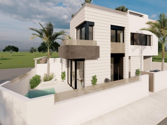New Build Ground Floor Apartment with Private Pool for Sale in Pilar de la Horadada