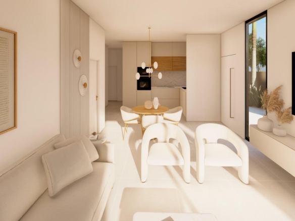 New Build Ground Floor Apartment with Private Pool for Sale in Pilar de la Horadada