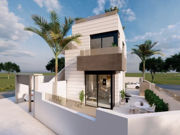 Nieuwbouw Appartement op de begane grond met privézwembad te koop in Pilar de la Horadada