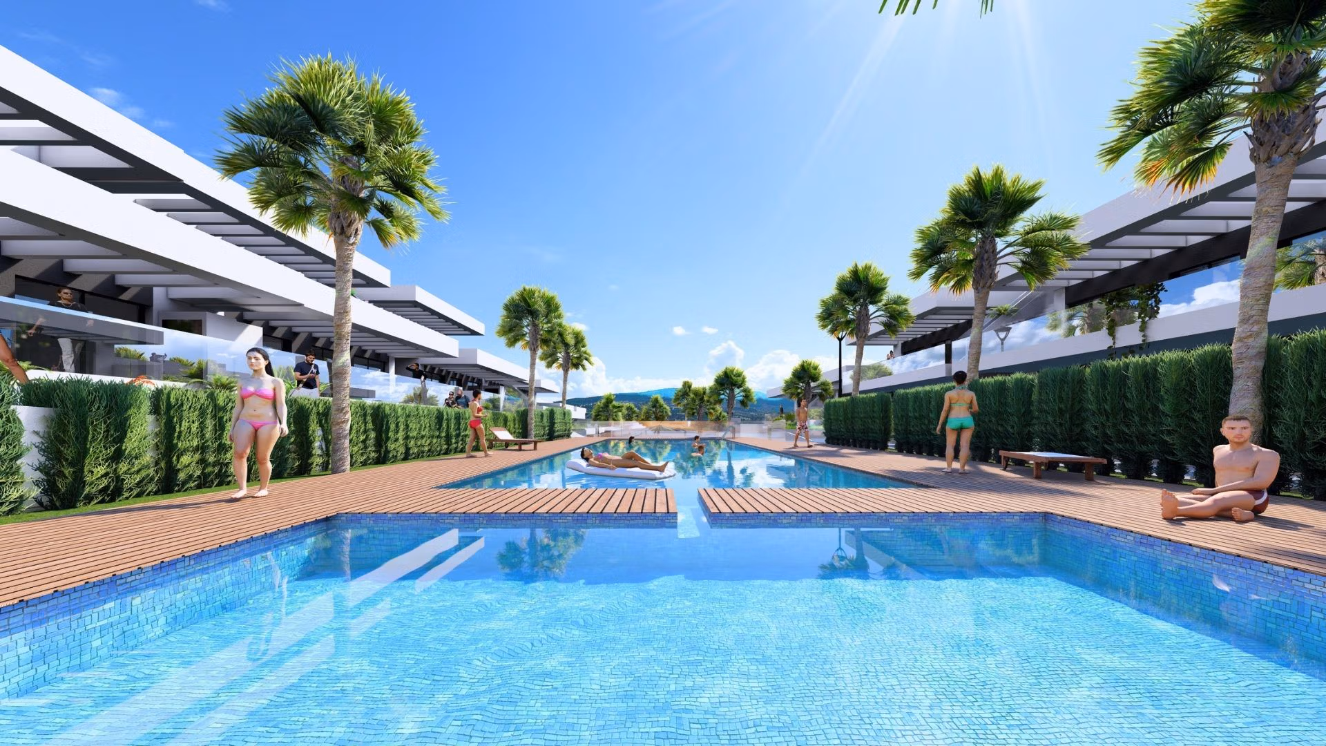 Nieuwbouw Appartementen op de bovenste verdieping te koop in La Finca Golf Resort, Algorfa