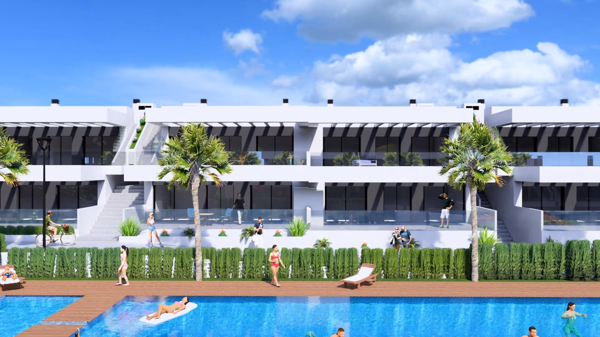 Nieuwbouw Appartementen op de bovenste verdieping te koop in La Finca Golf Resort, Algorfa