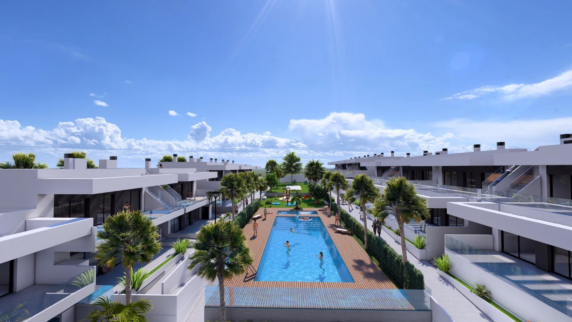 Nieuwbouw Appartementen op de bovenste verdieping te koop in La Finca Golf Resort, Algorfa