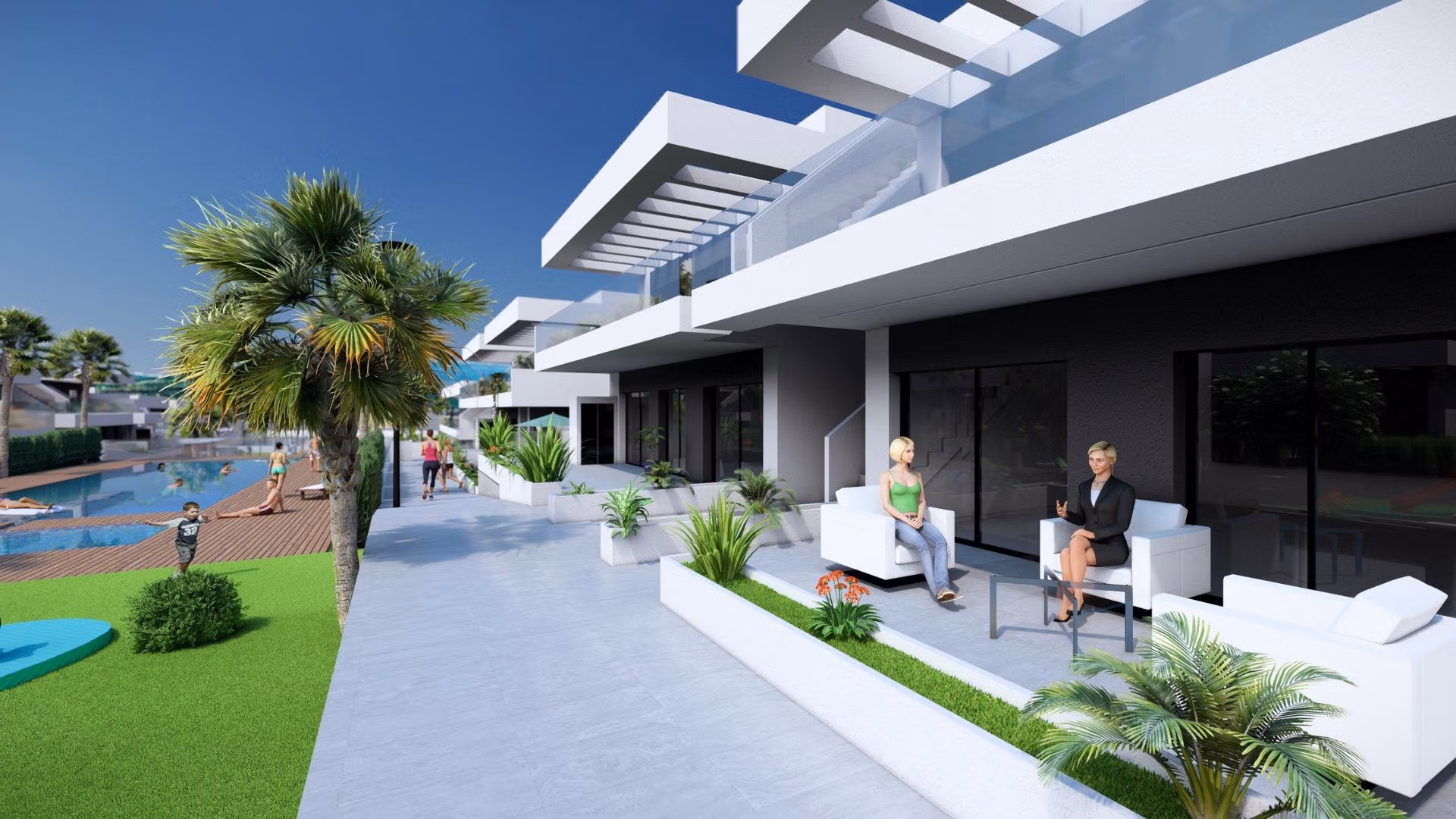 Nieuwbouw Appartementen op de bovenste verdieping te koop in La Finca Golf Resort, Algorfa