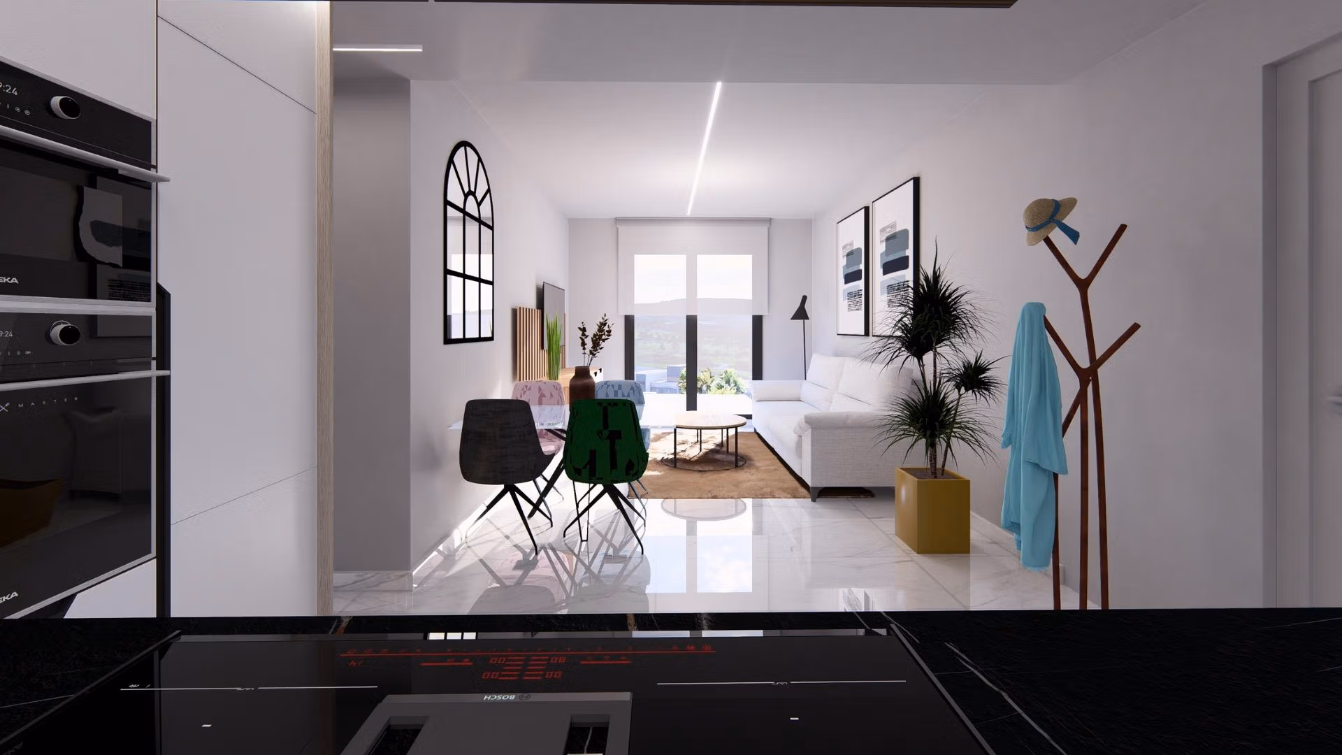Nieuwbouw Appartementen op de bovenste verdieping te koop in La Finca Golf Resort, Algorfa