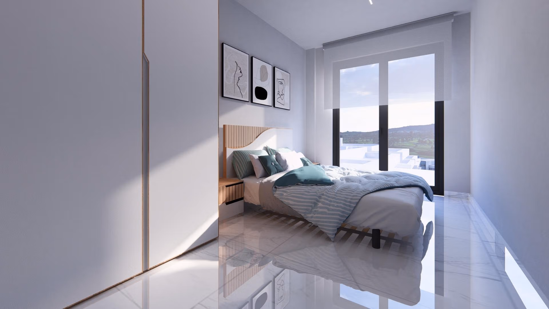 Nieuwbouw Appartementen op de bovenste verdieping te koop in La Finca Golf Resort, Algorfa