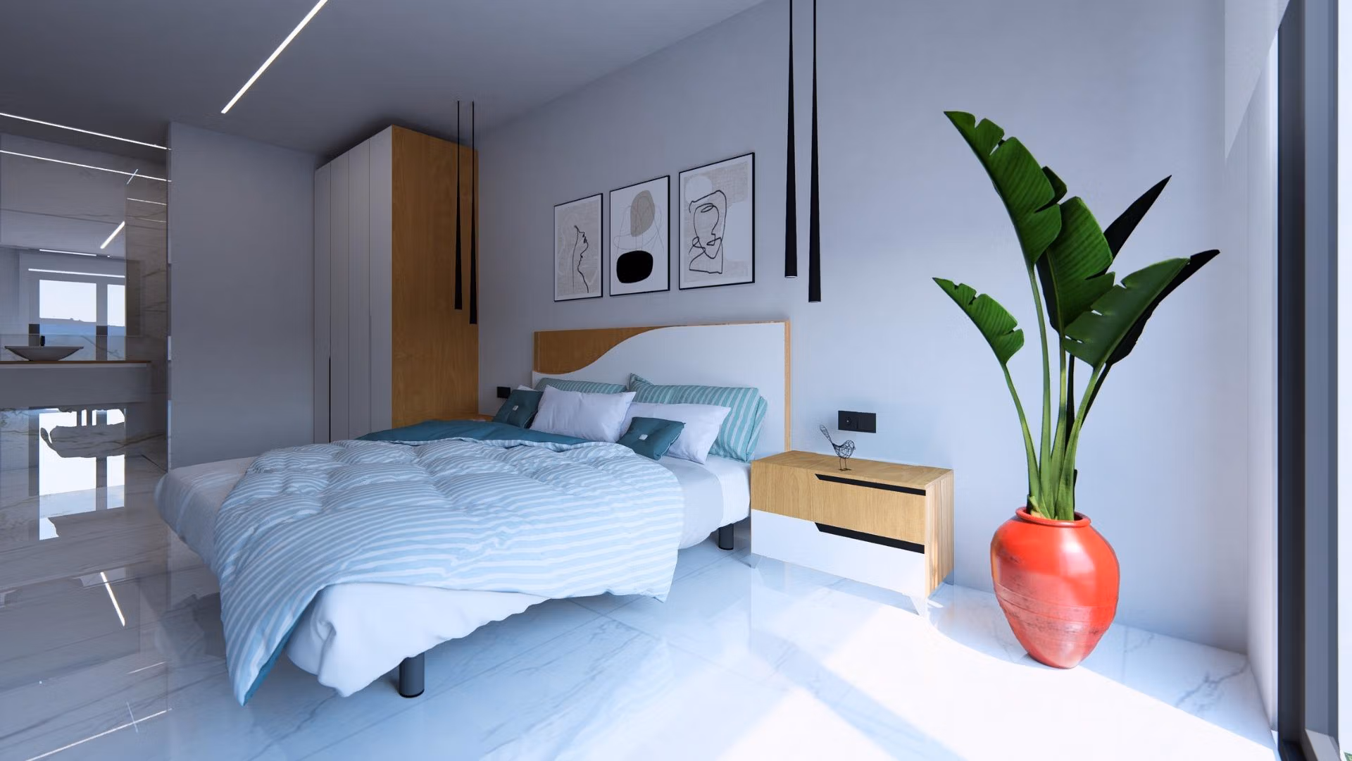 Nieuwbouw Appartementen op de bovenste verdieping te koop in La Finca Golf Resort, Algorfa