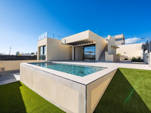 Key Ready New Build Villa with Sea Views for Sale in La Alberca, Polop