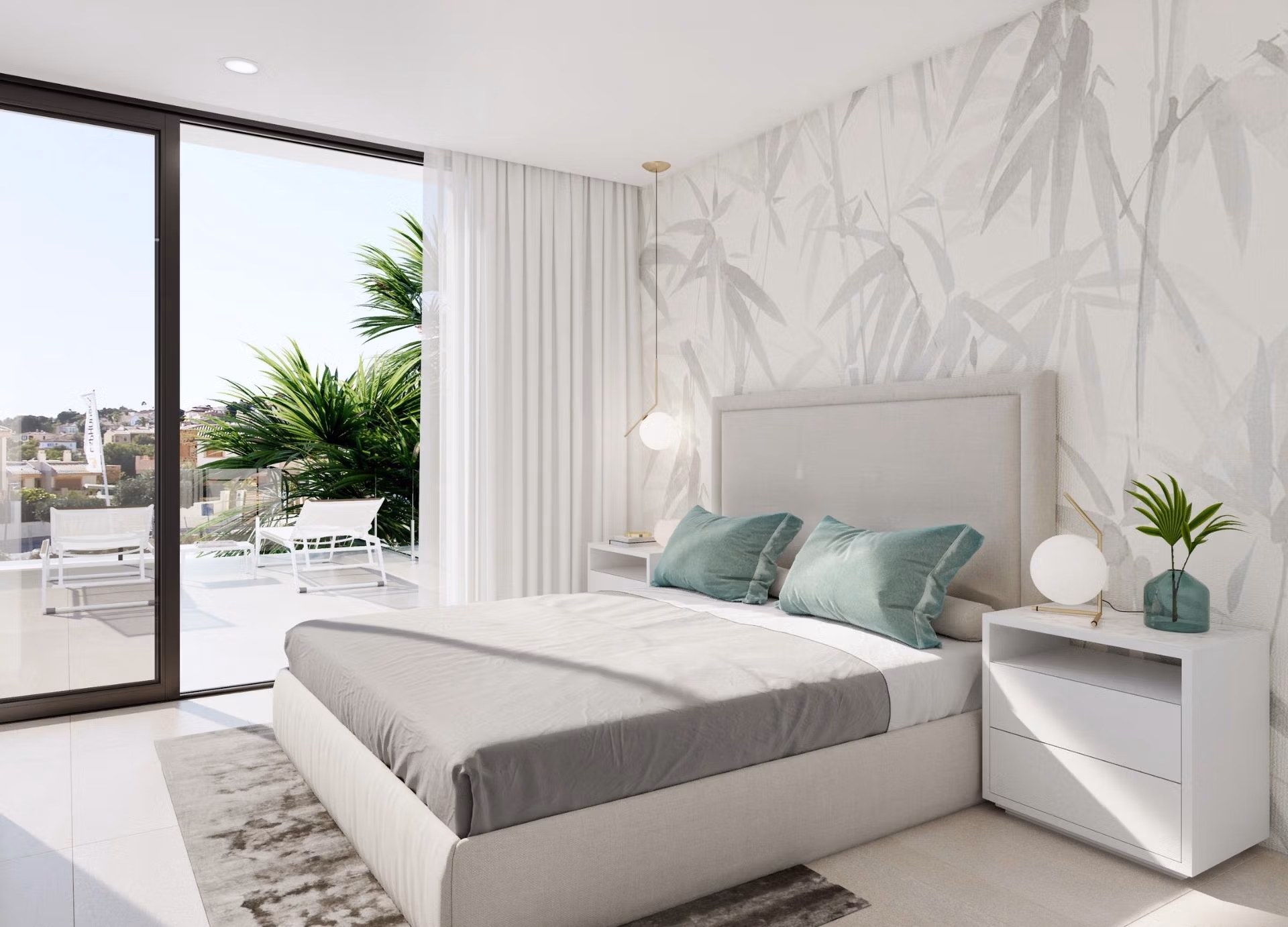 New Build Villas with Sea Views for Sale in Sierra Cortina, Finestrat Near Benidorm