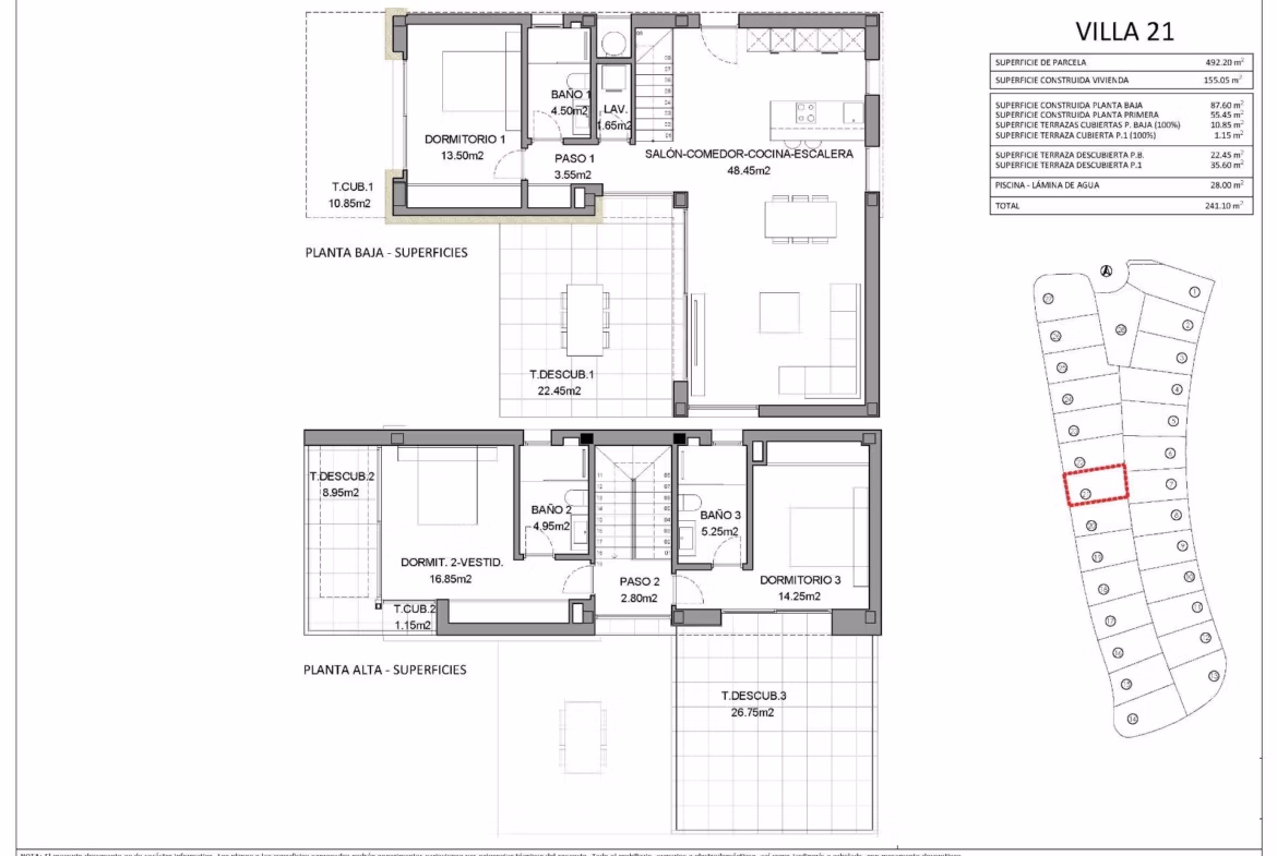 New Build Villas with Sea Views for Sale in Sierra Cortina, Finestrat Near Benidorm