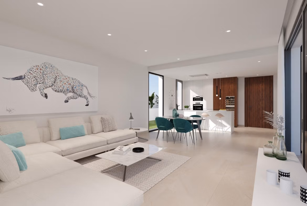New Build Villas with Sea Views for Sale in Sierra Cortina, Finestrat Near Benidorm