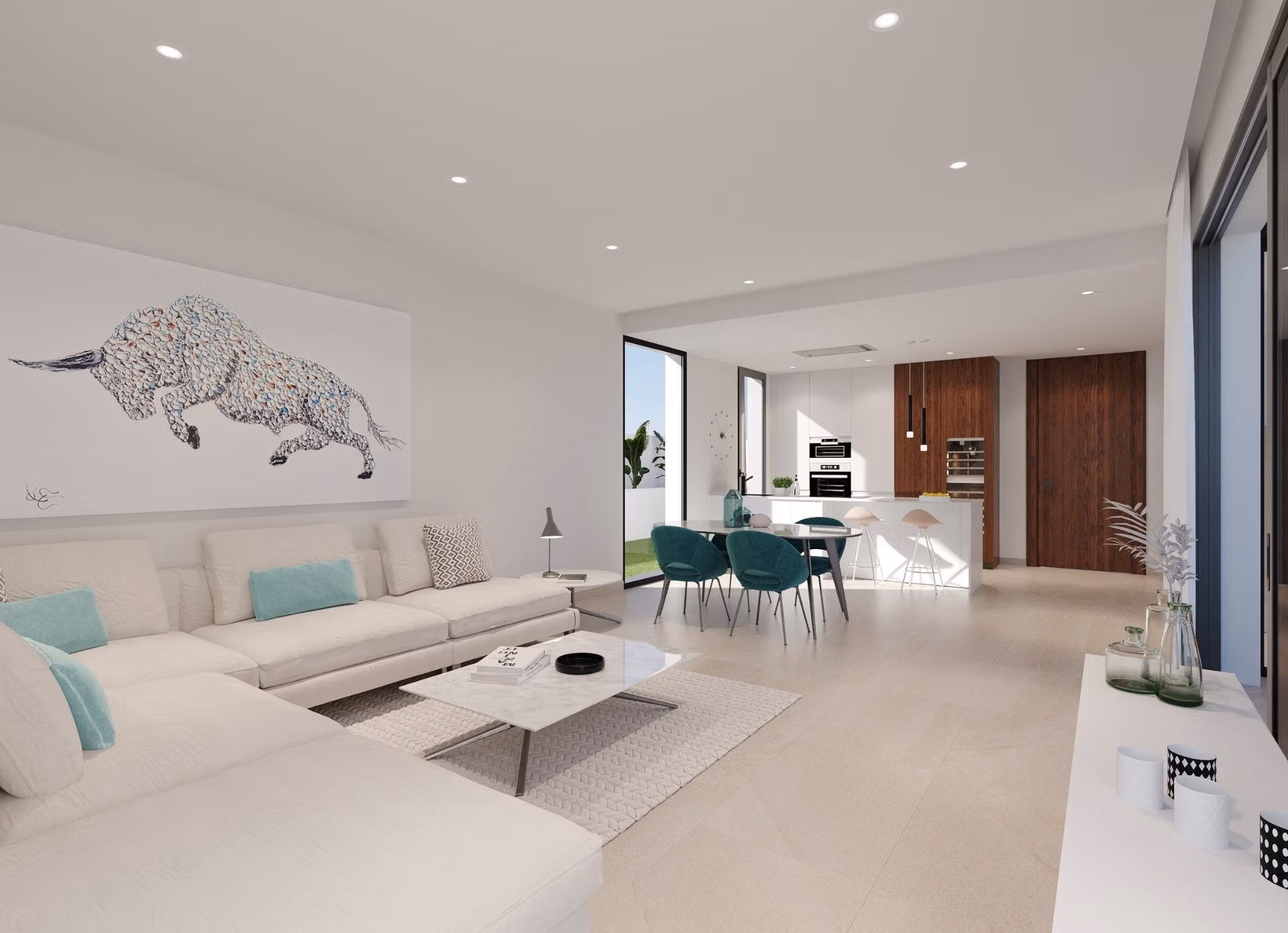 New Build Villas with Sea Views for Sale in Sierra Cortina, Finestrat Near Benidorm