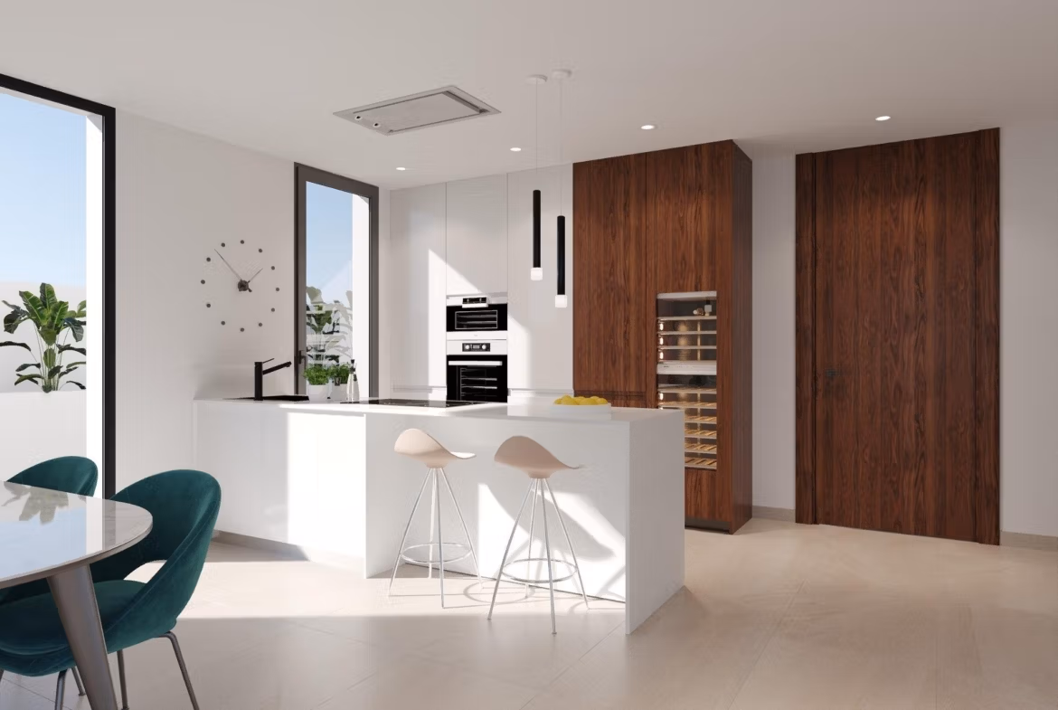 New Build Villas with Sea Views for Sale in Sierra Cortina, Finestrat Near Benidorm