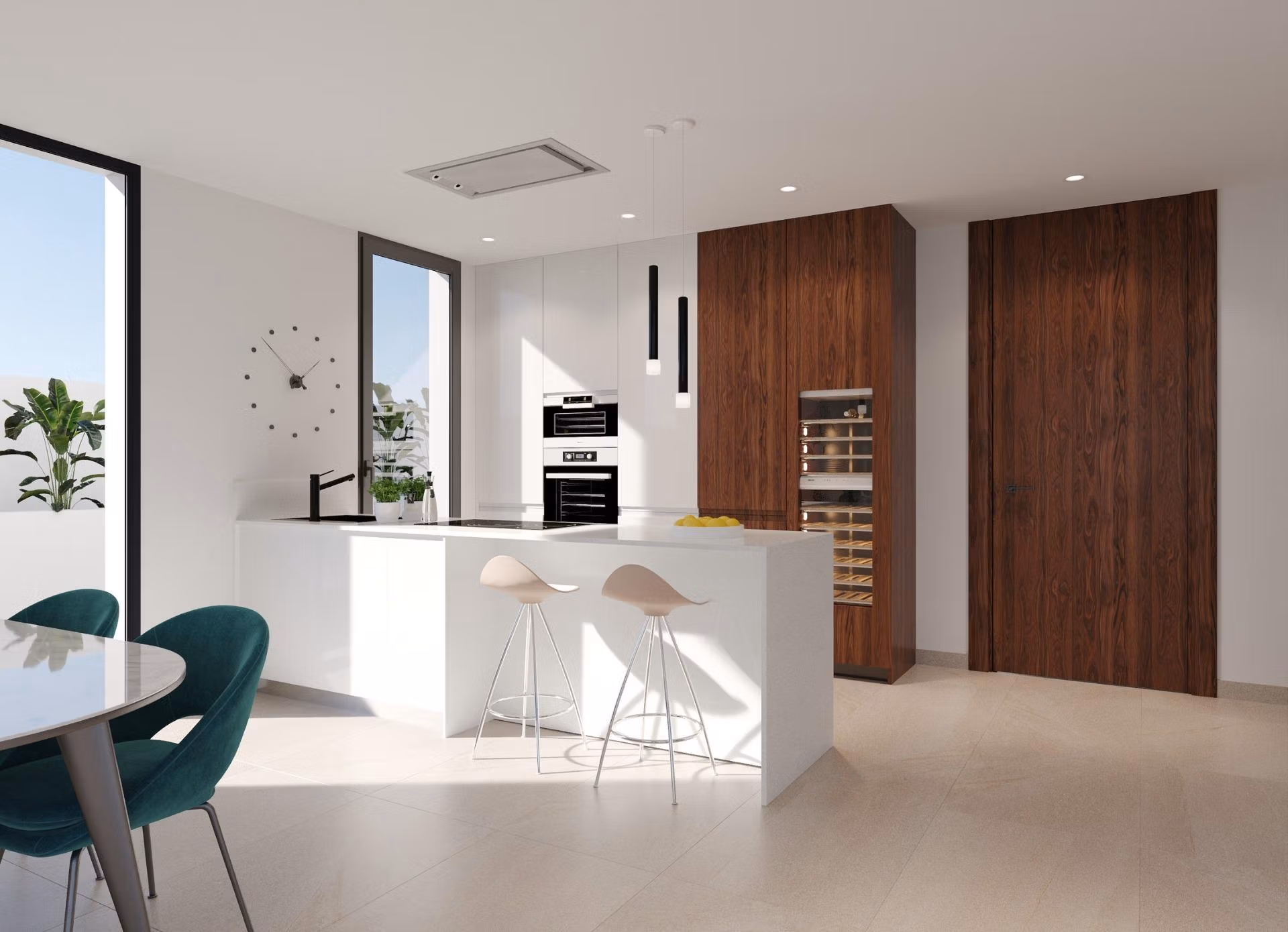 New Build Villas with Sea Views for Sale in Sierra Cortina, Finestrat Near Benidorm