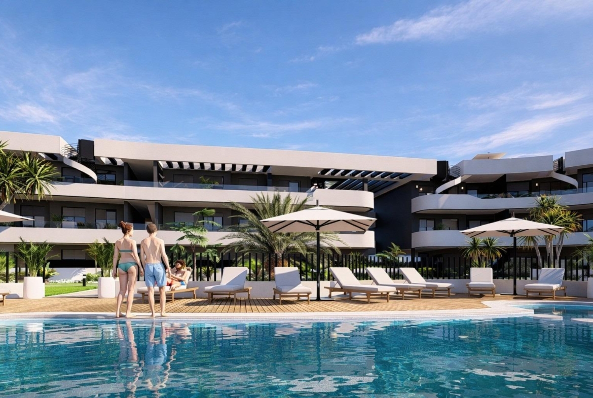 New Build 3 Bedroom Apartment for Sale in La Serena Golf, Los Alcázares