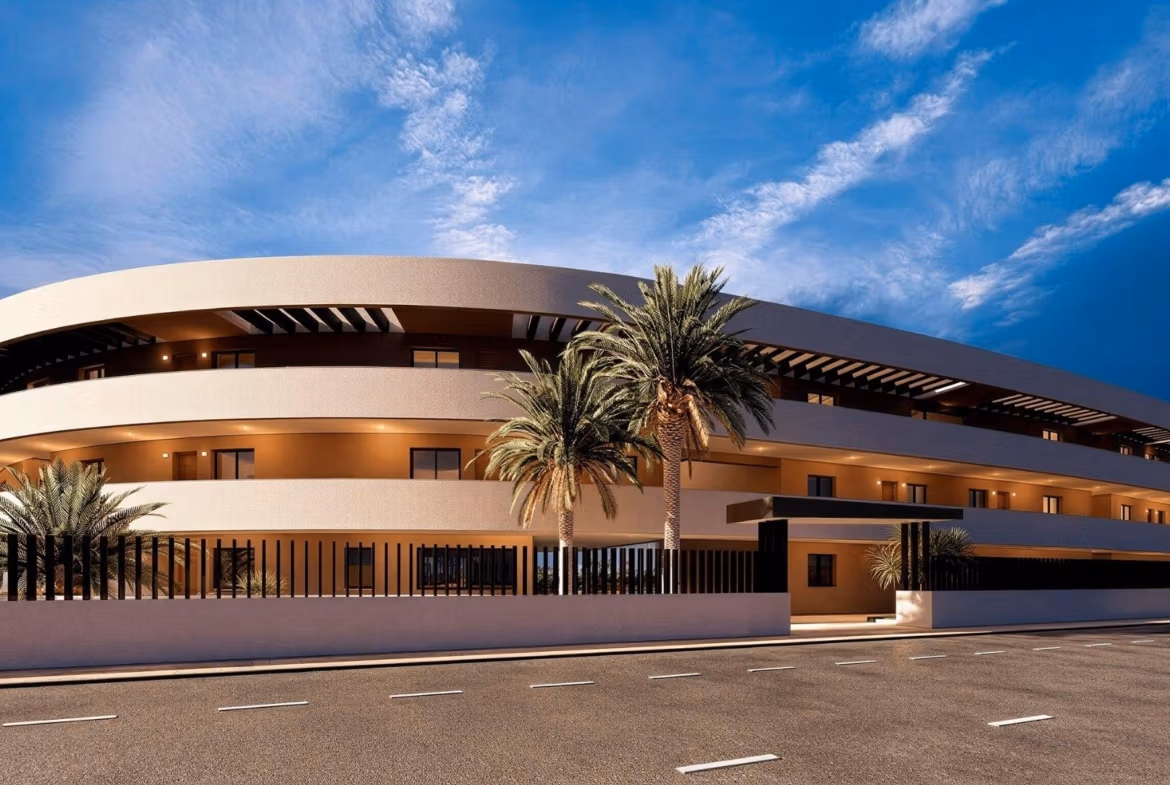 New Build 3 Bedroom Ground Floor Apartment for Sale in La Serena Golf, Los Alcázares