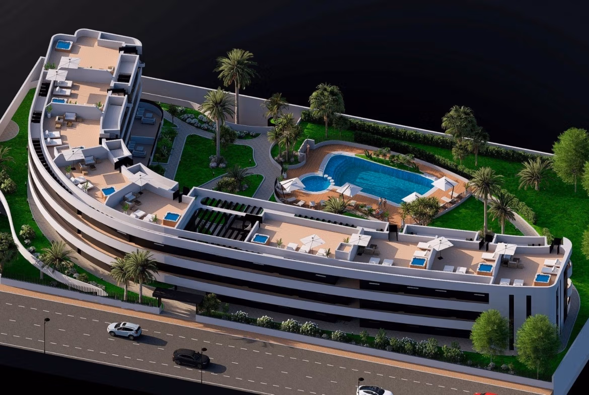 New Build 3 Bedroom Ground Floor Apartment for Sale in La Serena Golf, Los Alcázares