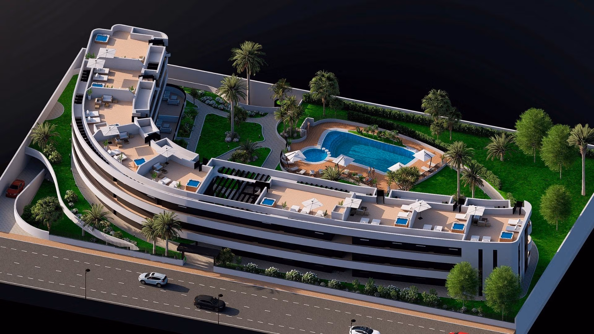 New Build 3 Bedroom Ground Floor Apartment for Sale in La Serena Golf, Los Alcázares