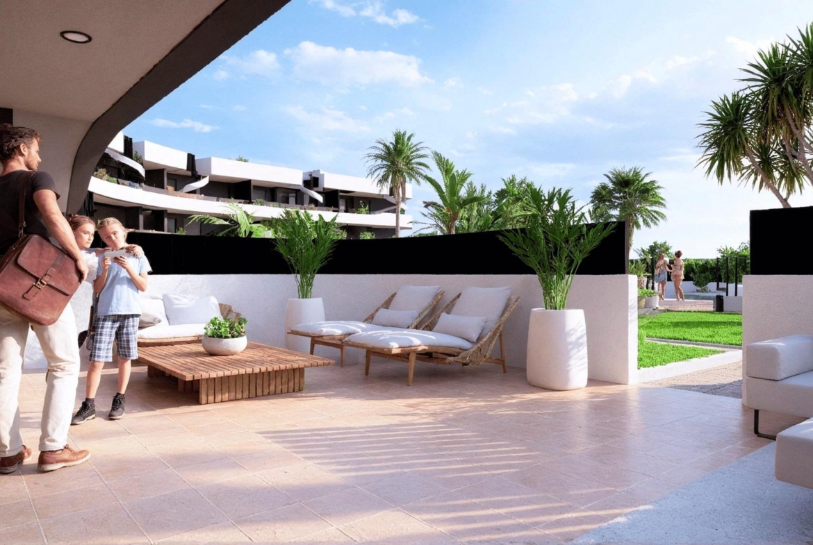 New Build 3 Bedroom Apartment for Sale in La Serena Golf, Los Alcázares
