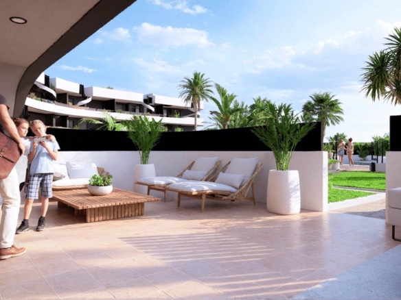 New Build 3 Bedroom Apartment for Sale in La Serena Golf, Los Alcázares