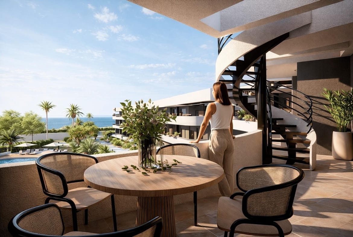 New Build 3 Bedroom Ground Floor Apartment for Sale in La Serena Golf, Los Alcázares