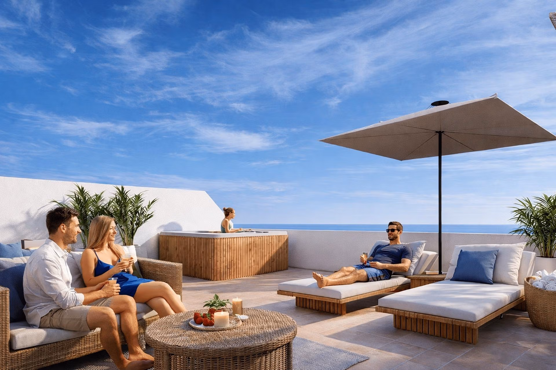 New Build 3 Bedroom Ground Floor Apartment for Sale in La Serena Golf, Los Alcázares
