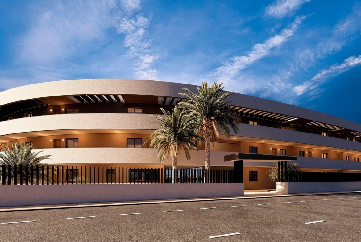 New Build 3 Bedroom Apartment for Sale in La Serena Golf, Los Alcázares