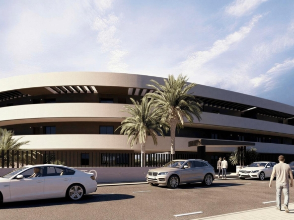 New Build 2 Bedroom Penthouse Apartment with Solarium for Sale in La Serena Golf, Los Alcázares