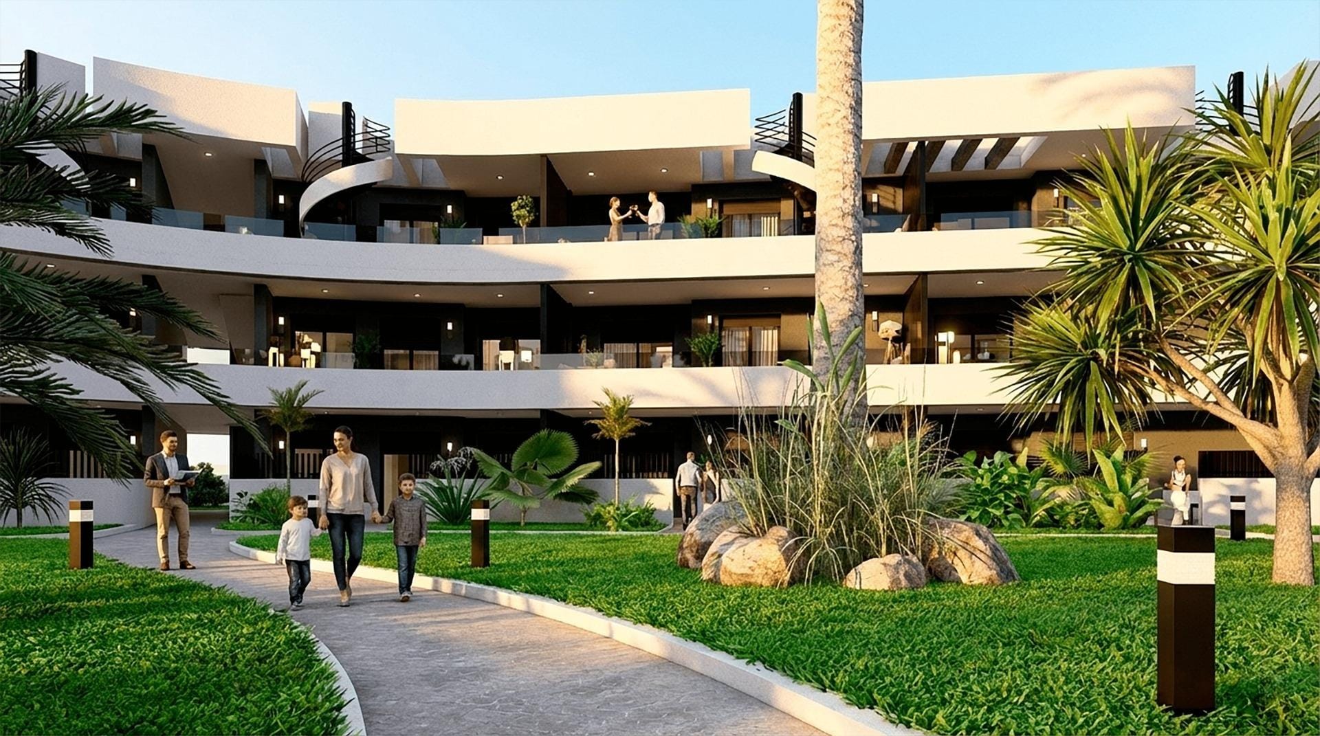 New Build 3 Bedroom Penthouse Apartment with Solarium for Sale in La Serena Golf, Los Alcázares