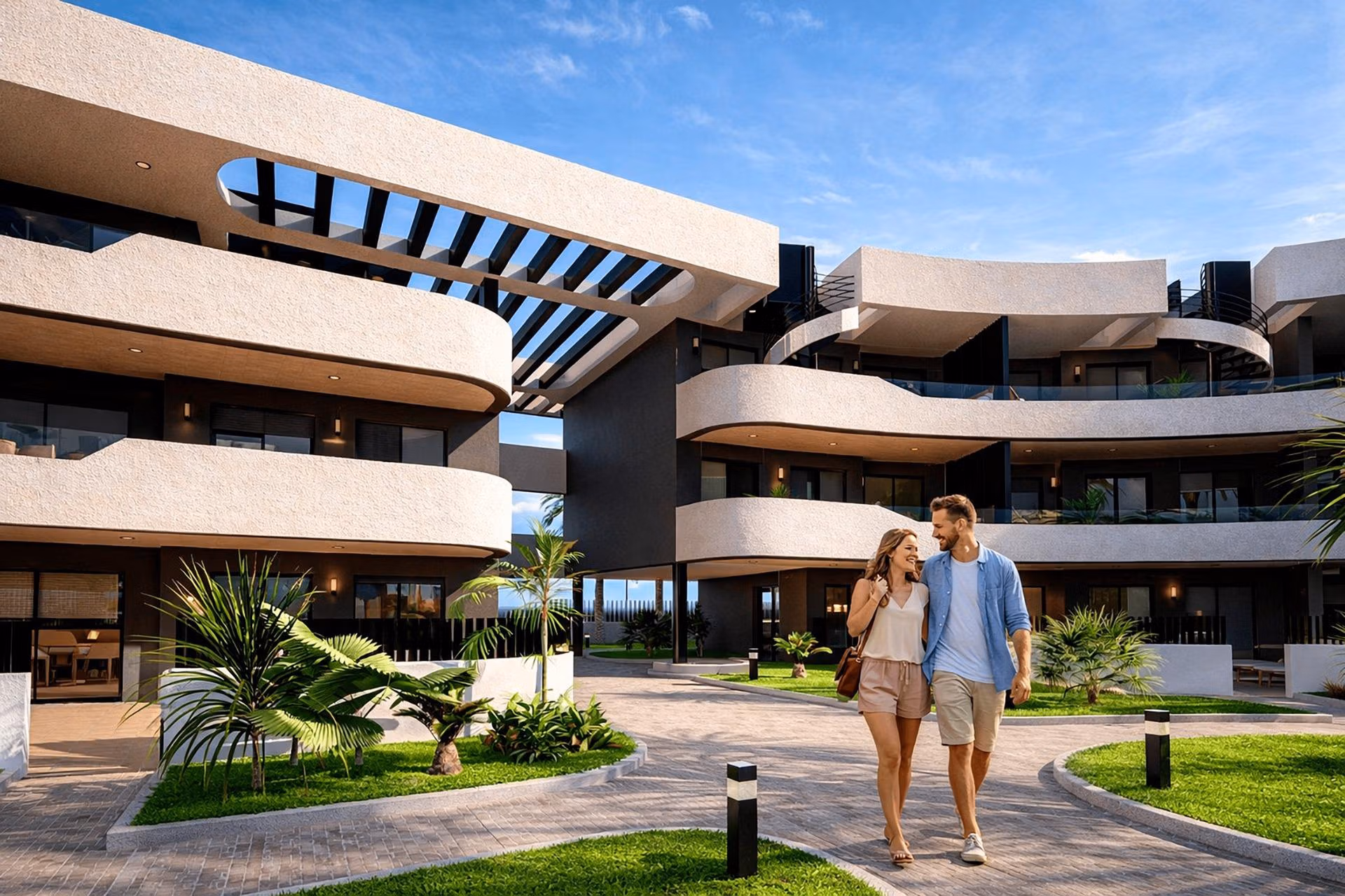 New Build 3 Bedroom Ground Floor Apartment for Sale in La Serena Golf, Los Alcázares