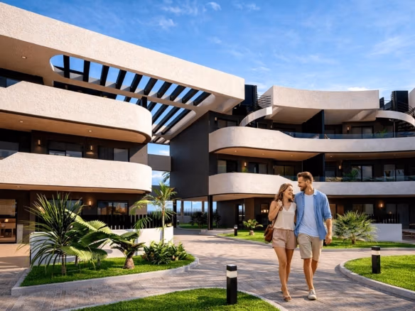 Appartement penthouse de 3 chambres avec solarium à vendre à La Serena Golf, Los Alcázares