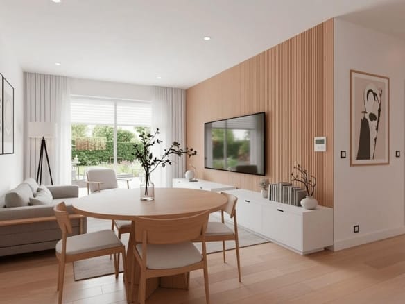 New Build 3 Bedroom Ground Floor Apartment for Sale in La Serena Golf, Los Alcázares