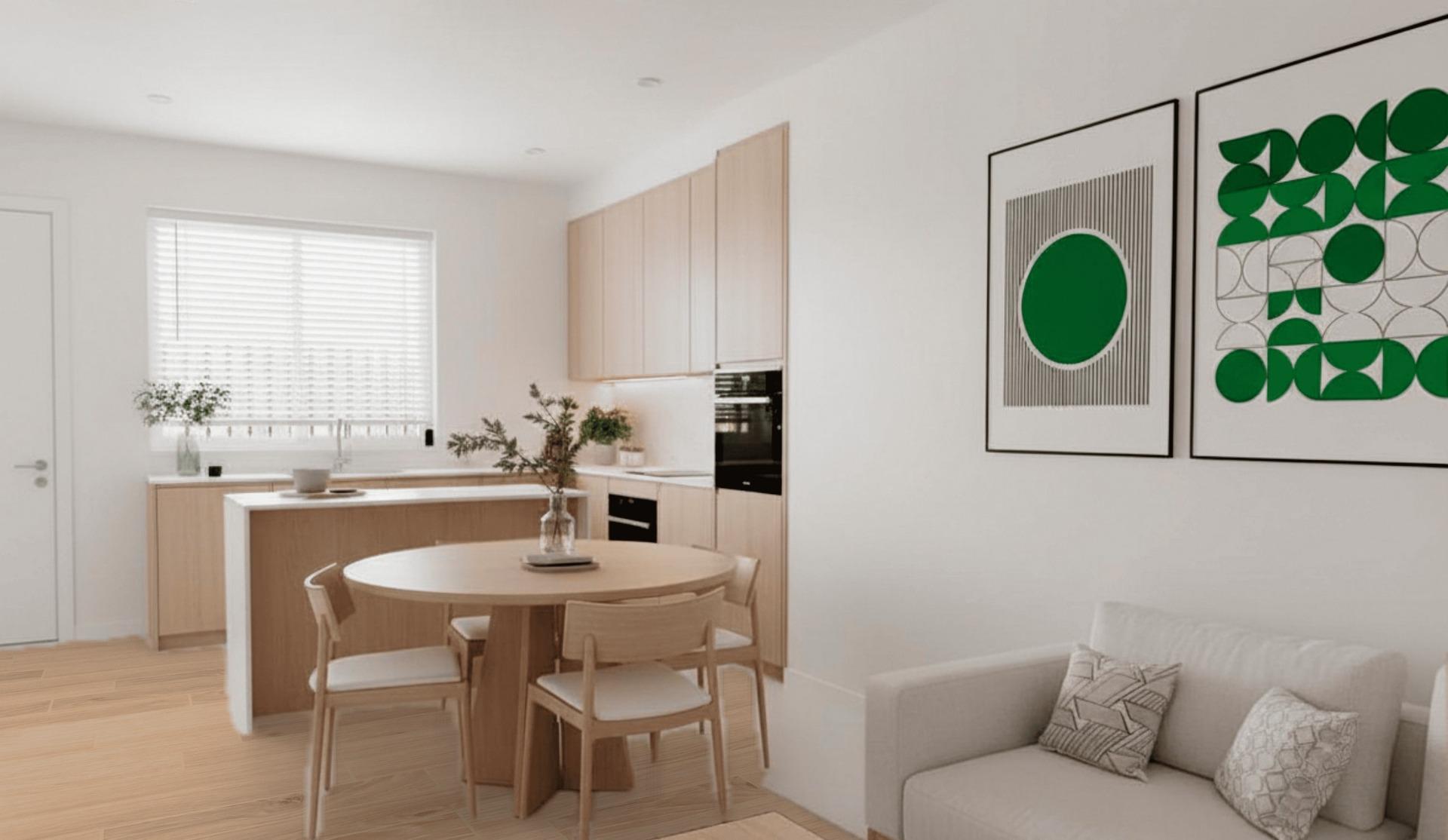 New Build 3 Bedroom Apartment for Sale in La Serena Golf, Los Alcázares