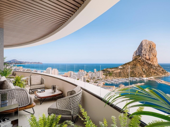 Luxury New Build Apartments for Sale in Calpe Near the Beach