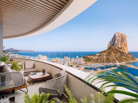 Luxury New Build Apartments for Sale in Calpe Near the Beach