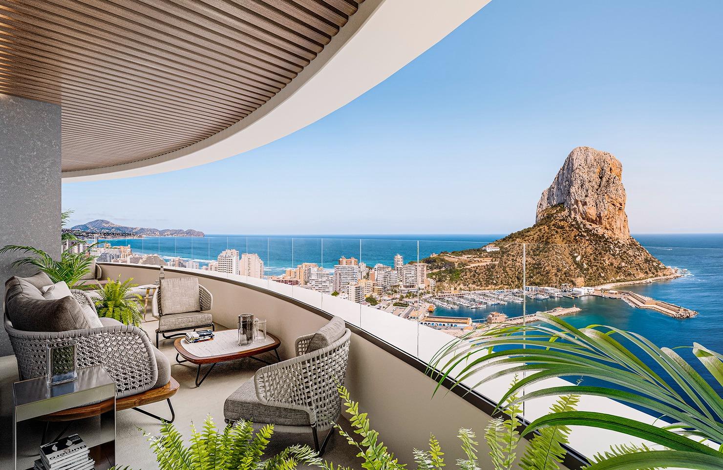 Luxury New Build Apartments for Sale in Calpe Near the Beach