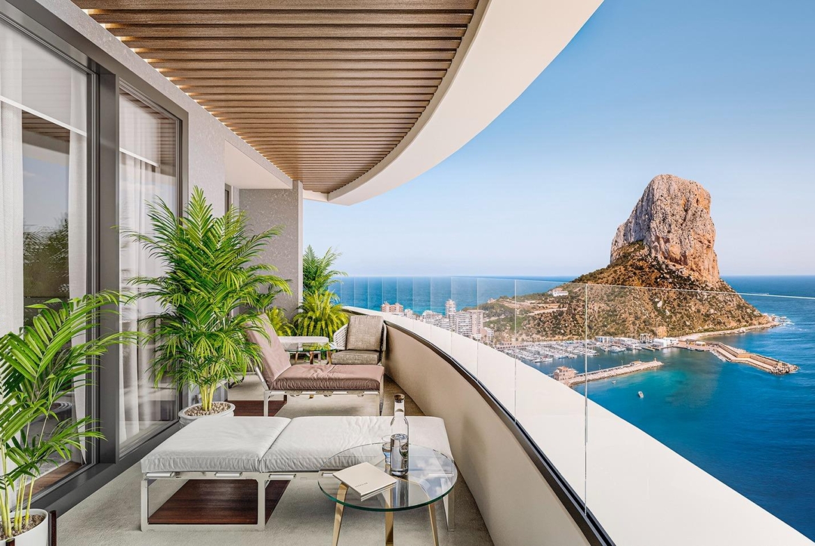 Luxury New Build Apartments for Sale in Calpe Near the Beach
