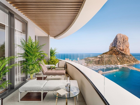 Luxury New Build Apartments for Sale in Calpe Near the Beach