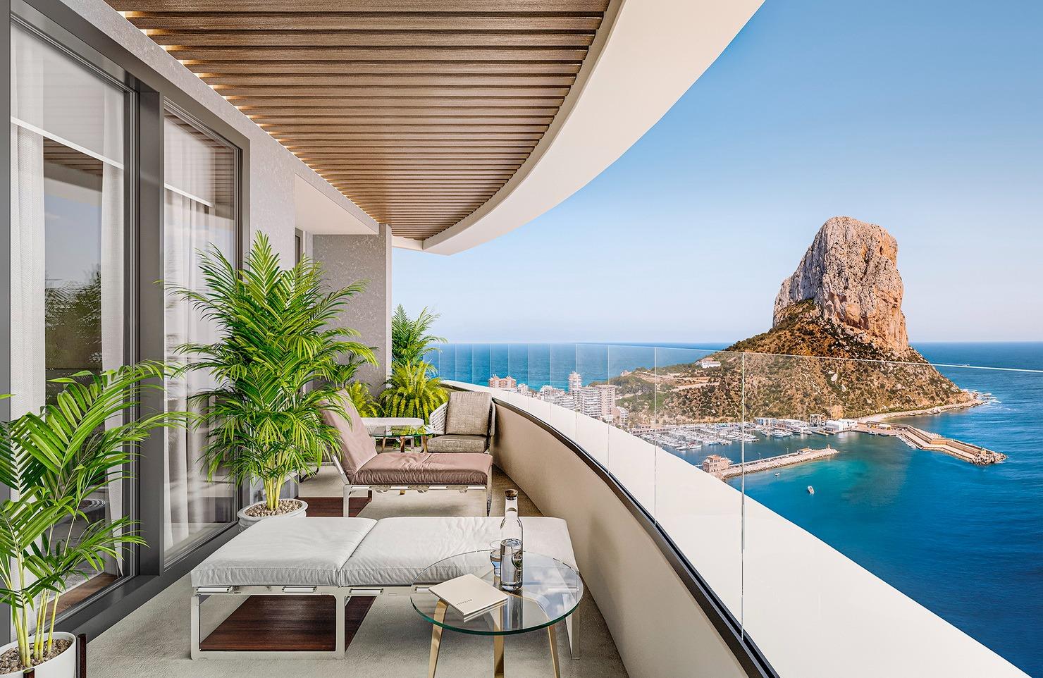 Luxury New Build Apartments for Sale in Calpe Near the Beach